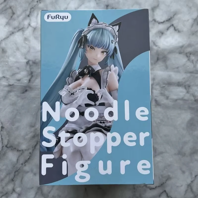Фото В наличии оригинальная фигурка FuRyu Noodle Stopper NIKKE: Goddess of Victory, версия Privaty Unkind Maid. Фигурка из ПВХ 15 см, праздничный подарок №1