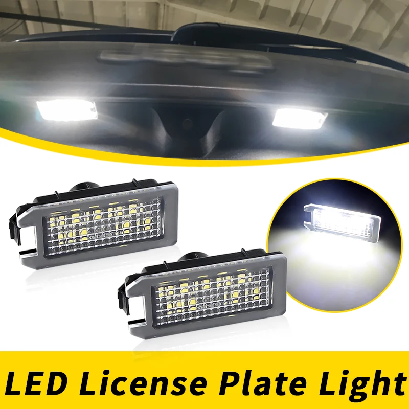 2 шт. Canbus светодиодный светильник номерного знака белый для Jeep Grand Cherokee Compass Patriot