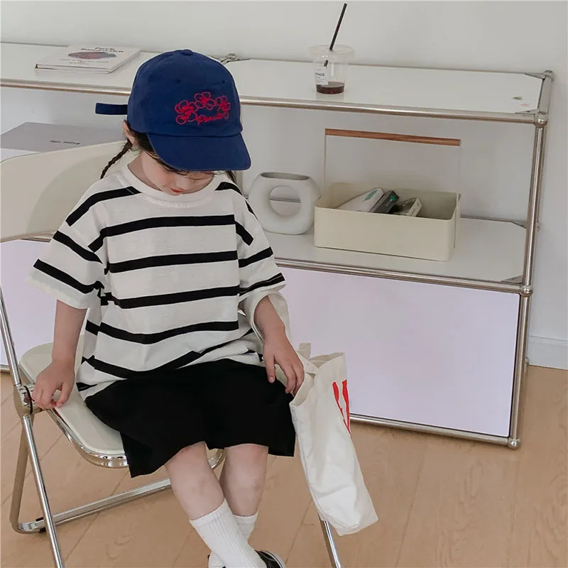 

Новинка 2022, Осенняя детская футболка HAYANA с длинным рукавом, простая Милая Детская футболка с мультяшным принтом для мальчиков