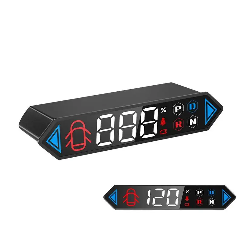 

Дисплей на лобовое стекло TeslaHUD для автомобилей, модель 3, специализированная электроника, ЖК-дисплей, цифровая скорость, воздушный секундом...