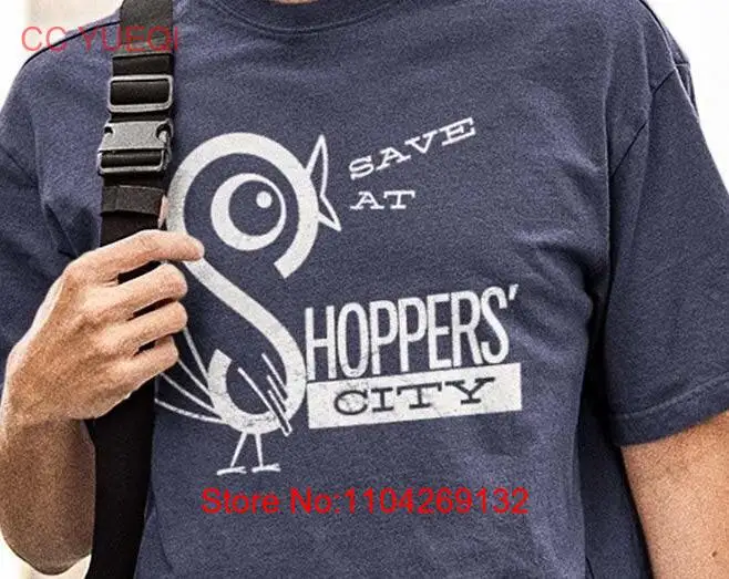 Футболка Shoppers City Minneapolis Retro Bygone Брендовая футболка с длинными или короткими