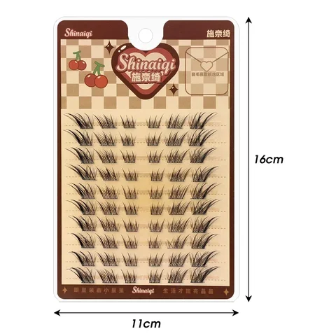 Синтетические накладные ресницы "Летающая лиса"