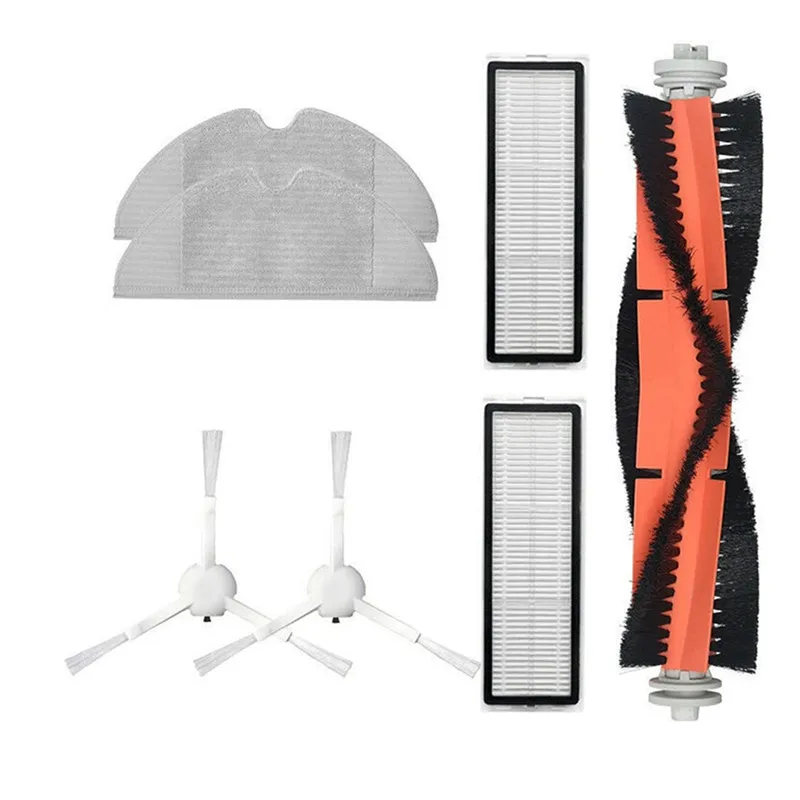 

7PCS Hepa Filter for Xiaomi Mijia 1C Dreame F9 Robotic Main Side Brush Mop Cloth Vacuum Cleaner Accessories Cleaning STYTJ01ZHM