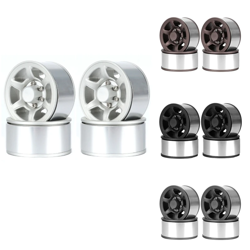 

1.55 Inch RC Car Wheel Rim Hub Wheel Rim Hub Accessories For 1/10 Axial Yeti Jr RC4WD D90 TF2 Tamiya CC01 LC70 MST JIMNY ,2