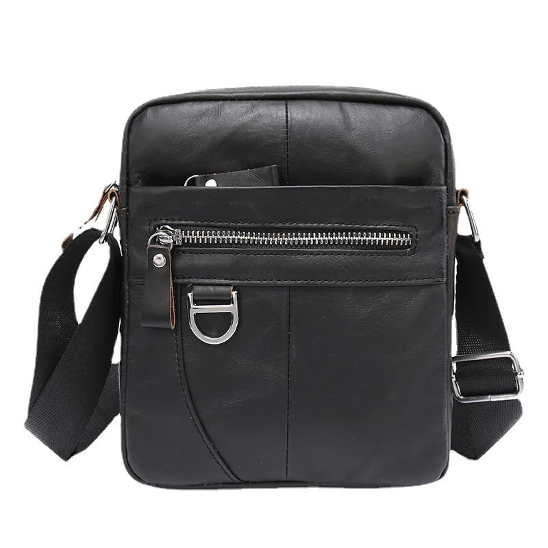 Leather Men's Shoulder Bags Messenger Bag for Men Crossbody Bags  Luxury Vintage Fashion Casual Handbag