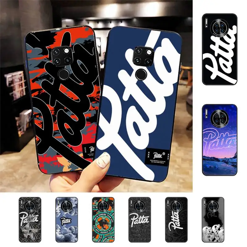 

Fashion P-patta Phone Case for Huawei Mate 20 10 9 40 30 lite pro X Nova 2 3i 7se