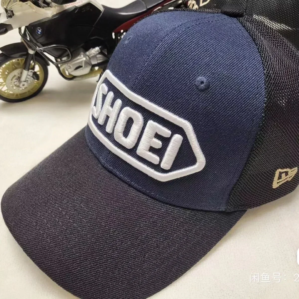 Фото Бейсболка Motos Gp Factory Racing с вышитым логотипом для мотоциклистов, для активного отдыха, с жестким верхом, с козырьком, солнцезащитная, с защитой от ультрафиолета. №1