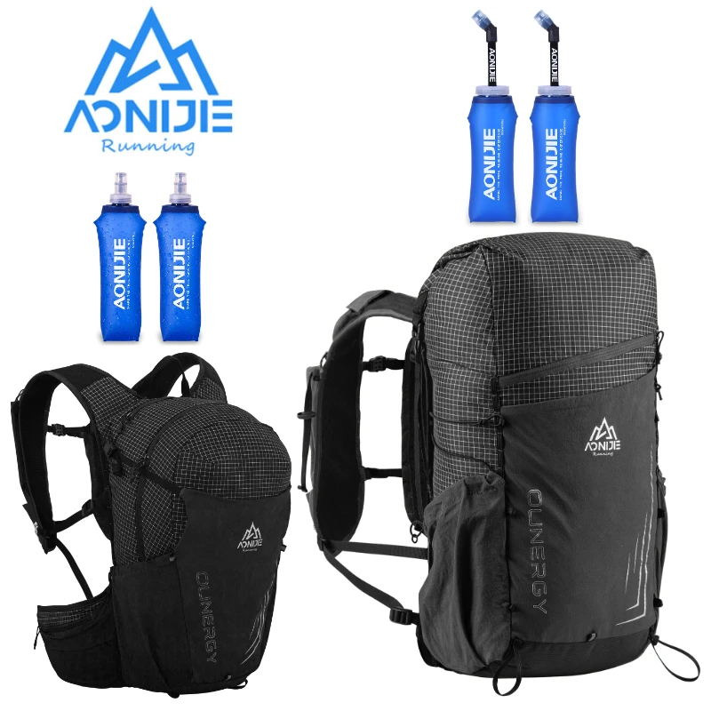 AONIJIE C9110 C9111 30L Unisex Hiking Backpack Daypack Travel Bag 600ML Water Bottle Trekking Climbing Mountaineering Camping