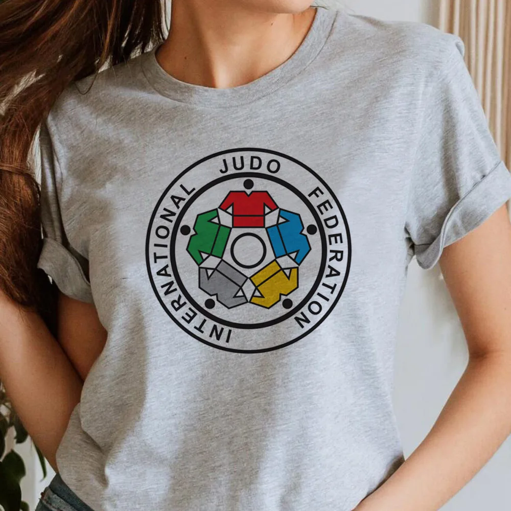 Футболка для дзюдо подростков каваи 80-е годы Y2k модные женские футболки в стиле