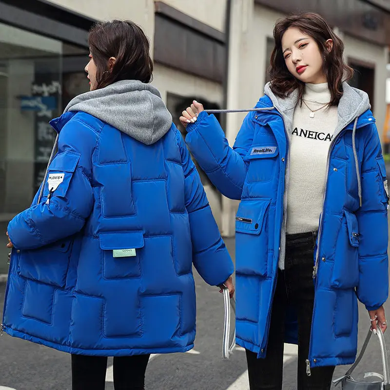 Winter Women's Cold Coat Parkas Super Hot Coat High End Long Hooded Padded Jacket Jackets Snow Outercoat Cheap Wholesale Fashion