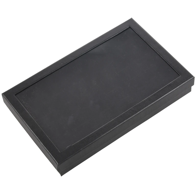 

36 Slots Jewellery Box Ring Storage Earrings Display Box Jewelry Organizer Holder Transparent Window Show Case