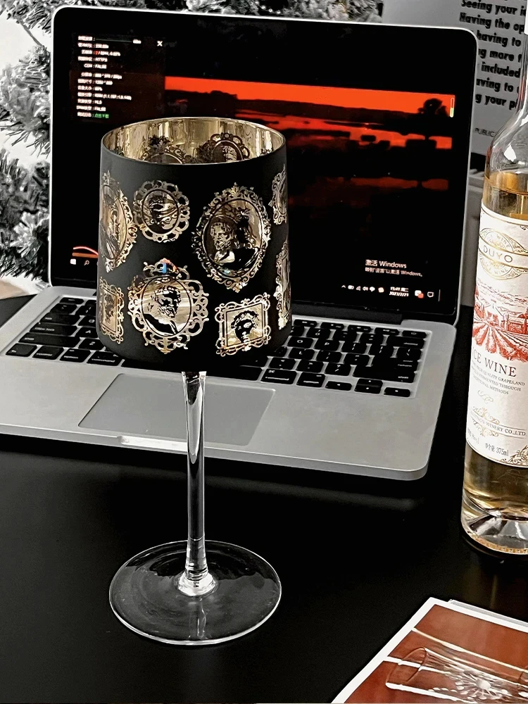 Гальванический узор Романтический бокал для красного вина Чашка виноградного