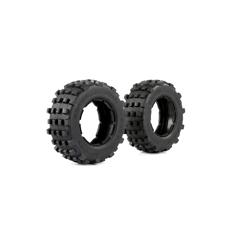 

Off-Road Car Front Tyres Thicken Skin Set Kit For 1/5 HPI ROFUN BAHA ROVAN KM BAHA 5T/5SC/5FT Rc Car Toys Parts