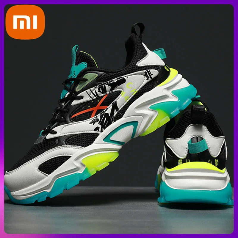 

Xiaomi Shoes men Sneakers Male casual Mens Shoes tenis Luxury shoes Trainer Race Breathable Shoes loafers running Shoes for men