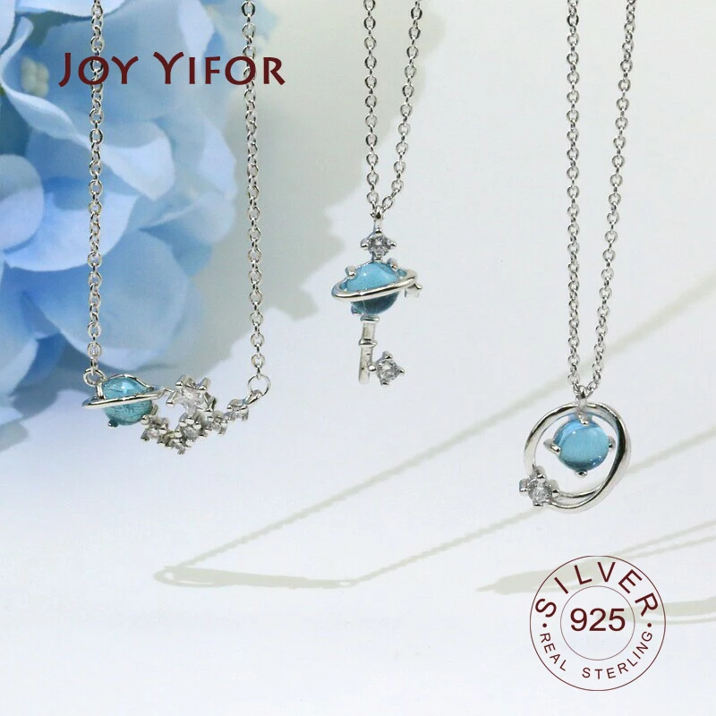 

Женское ожерелье из серебра 925 пробы с лунным камнем