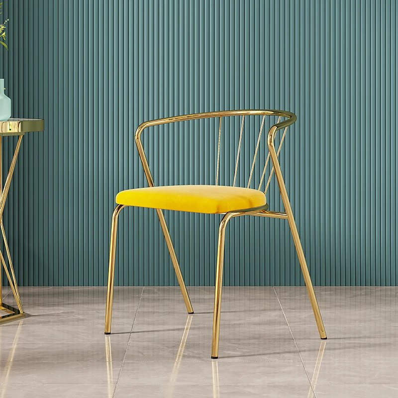 

Металлические кресла, современный обеденный элегантный классический стул в современном стиле, современная мебель для бара