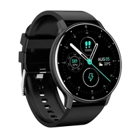 zl02d smart bracelet information reminder touch screen heart rate blood oxygen smart watch for apple android