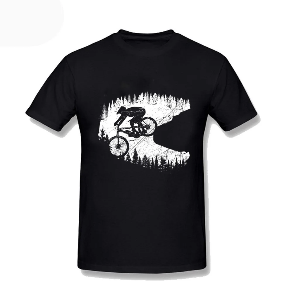 

Vintage Fullface MTB T Shirt Mountain Bike Cycling Biking Cyclist Bicycle Biker Cycle Ride Short Sleeve Cotton Men's T Shirts