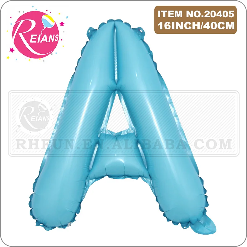 

Фольгированные шары голубые цифры 0-9, 16 дюймов