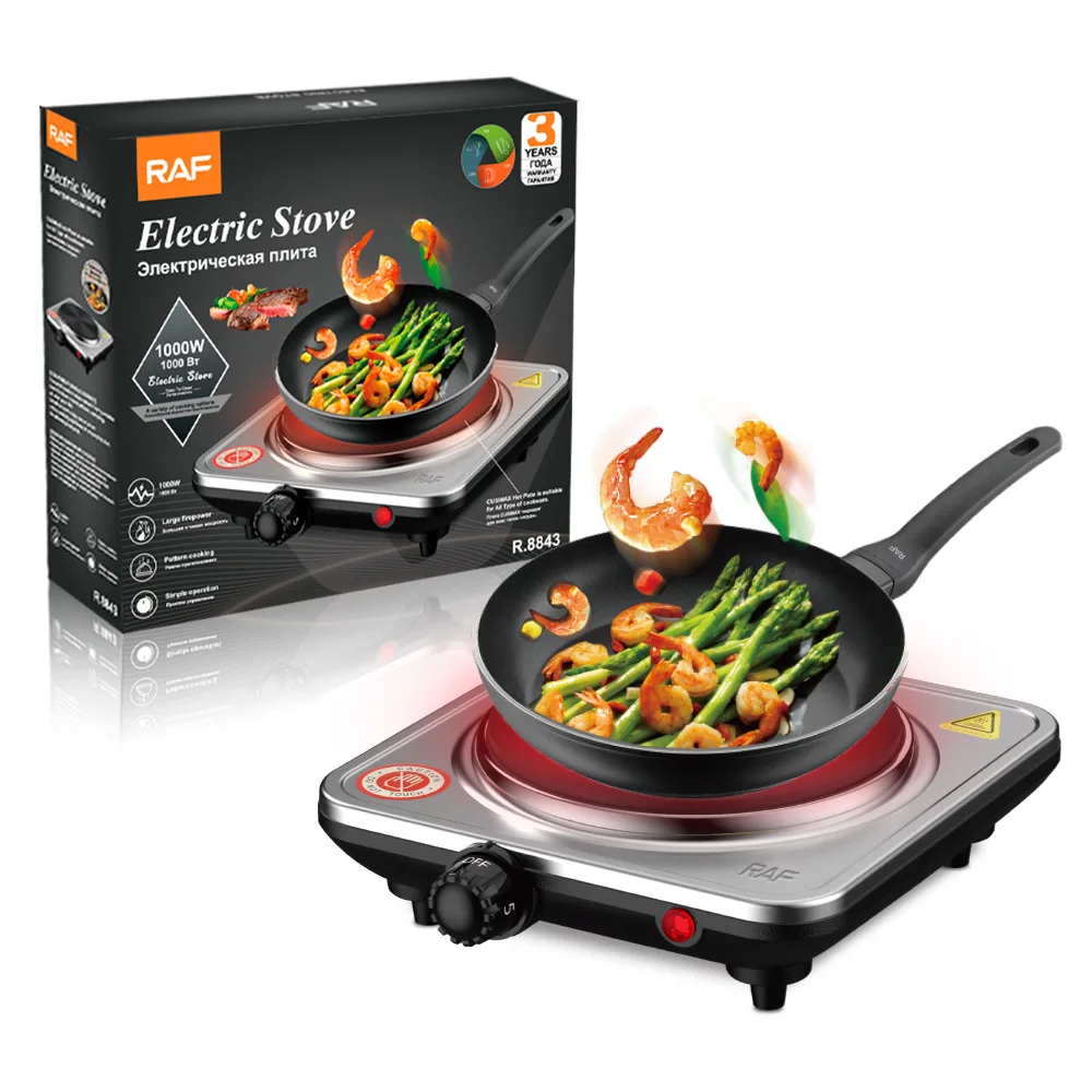 Electric ceramic stove High-power induction cooker 1000W commercial stainless steel induction cooker household stir fry Smart