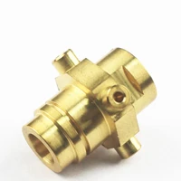 precision custom turned component cnc machined components small dig cast brass parts