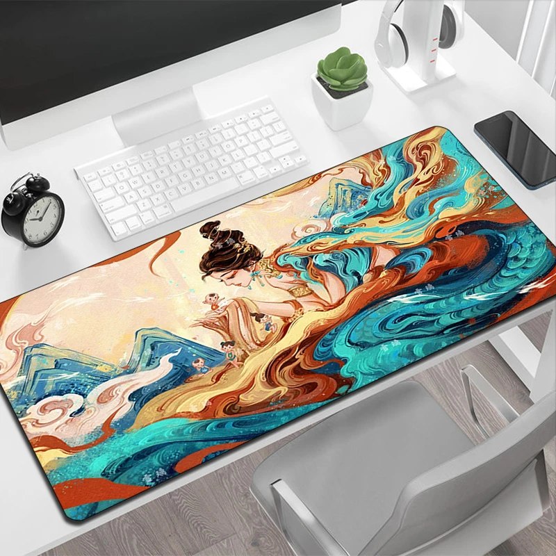 

Dragon Xxl Mouse Pad Computer Tables Gaming Pads Table Mat Mousepad Gamer 900x400 Large Deskpad Speed Carpet Desk Mats Keyboard