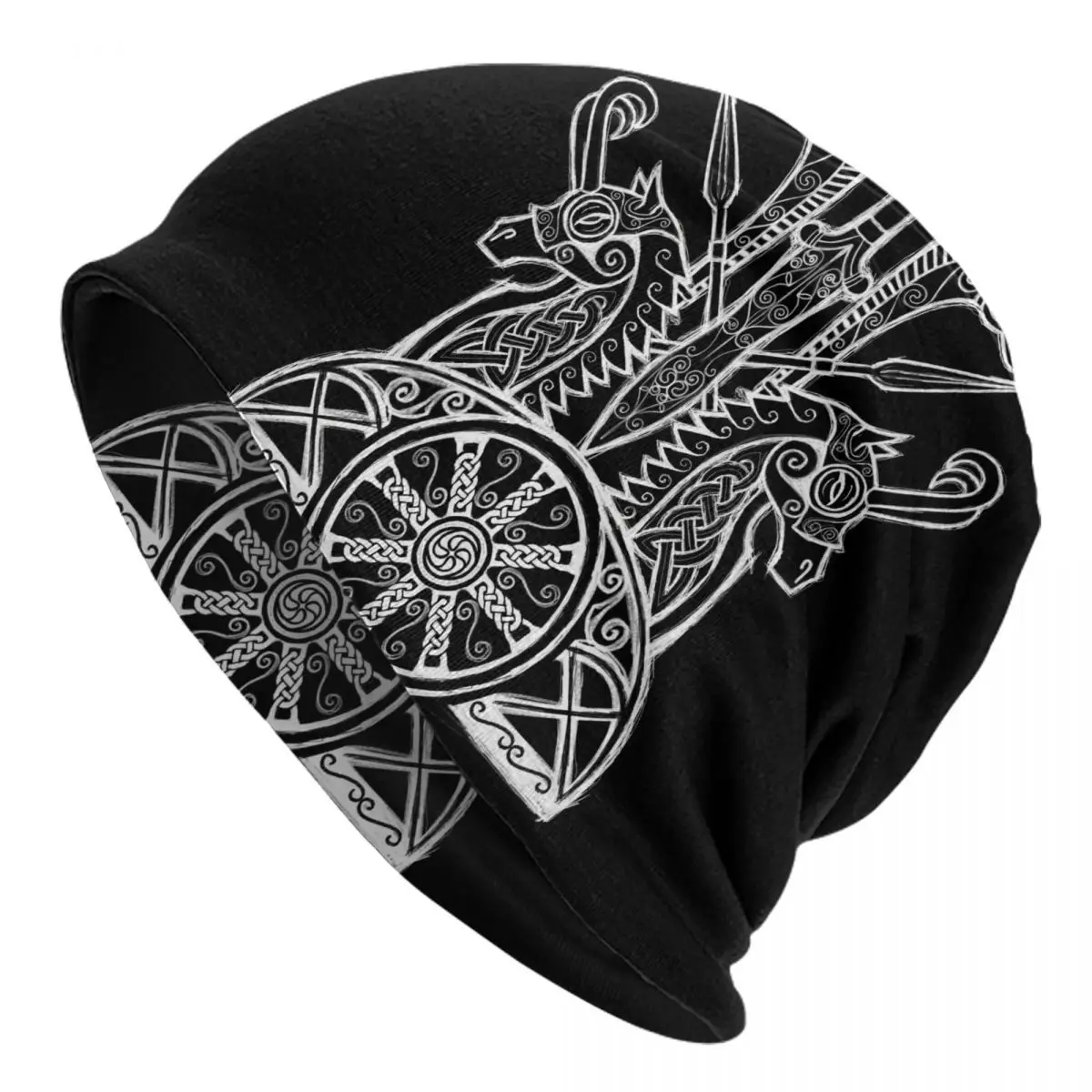 

Celtic War Machine Caps Men Women Unisex Streetwear Winter Warm Knit Hat Adult funny Hats