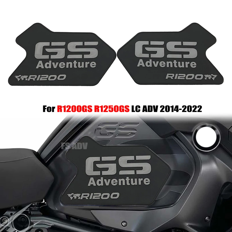 

For BMW R1200GS R1250GS LC ADV R 1250GS R1200 GS Adventure R1250GSA 2014-2022 Sticker Anti slip Fuel Tank Pad Side Gas Knee Grip