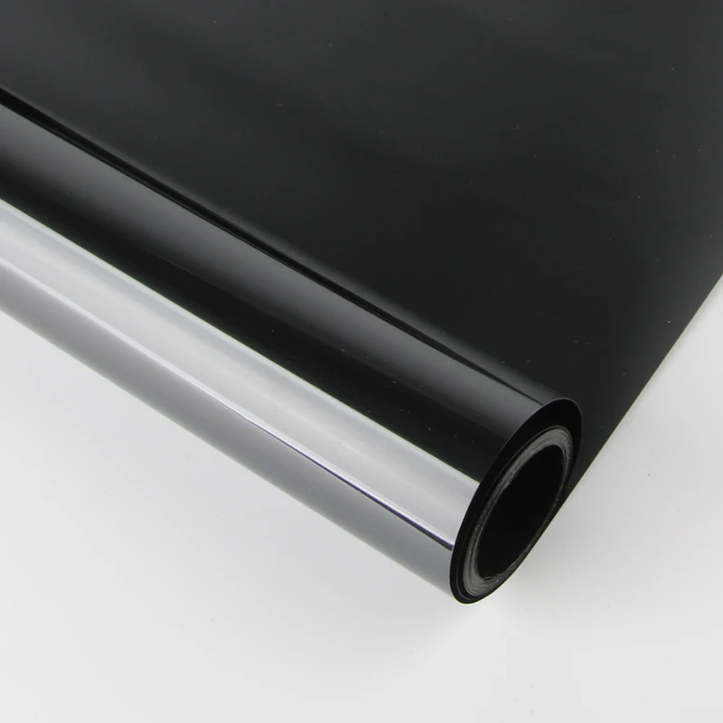 Черная Оконная Пленка Непрозрачная 100% Стекло Для Конфиденциальности