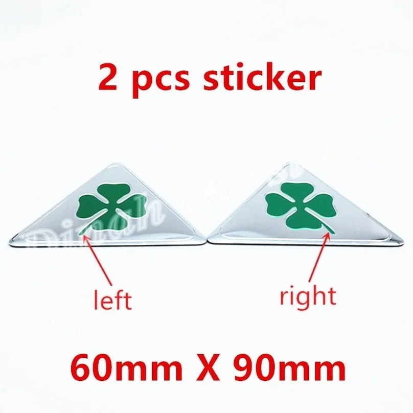 Автомобильные аксессуары Alfa Romeo Green Delta 3 шт. наклейка-эмблема значок наклейки 1 20