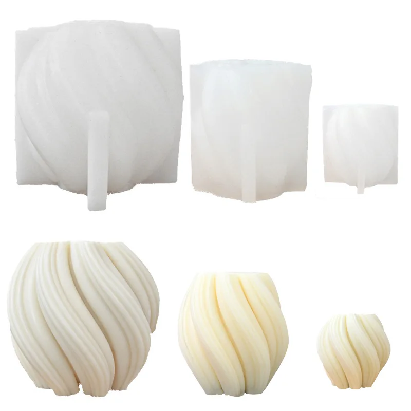 1 шт. 3D геометрическая форма для свечей на столбе изготовления своими