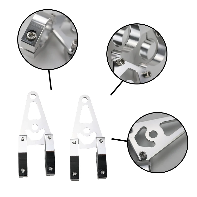 LINGQI RACING мотоцикл 30 мм алюминиевый кронштейн для фар с ЧПУ кронштейны крепления