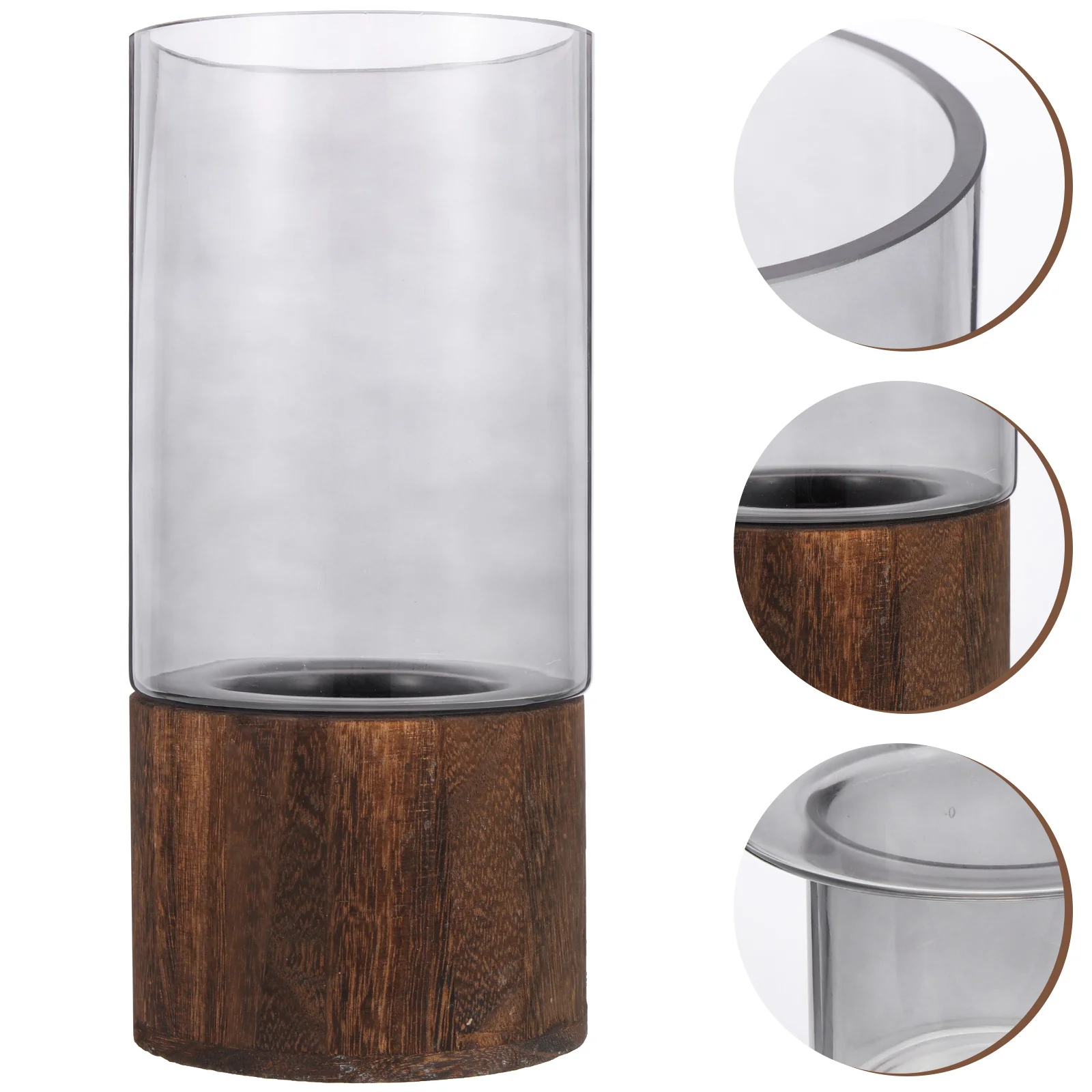 

Floral Arrangement Vase Glass Vase Dried Flower Storage Vase Desktop Vase with Base
