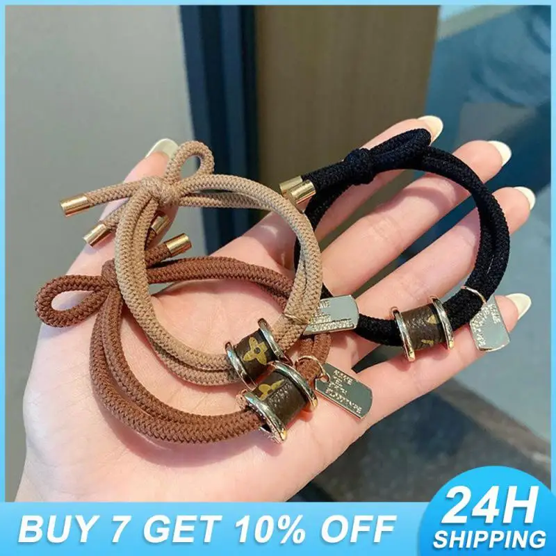 

Hair Rope Durable And Stylish High Elasticity Fashion Accessories Ponytail Hairband Safe And Comfortable Fiber Rubber Band