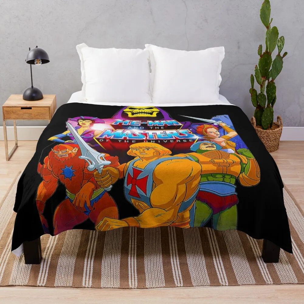 

Мужское Флисовое одеяло He-Man