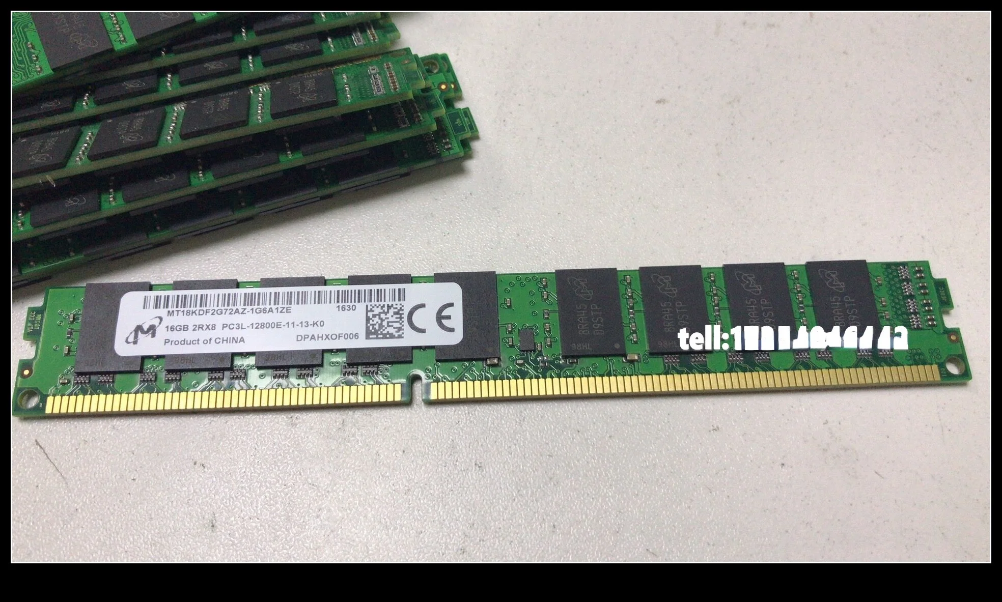

16G 2RX8 PC4-2666V DDR4 2666 pure ECC UDIMM память сервера рабочей станции