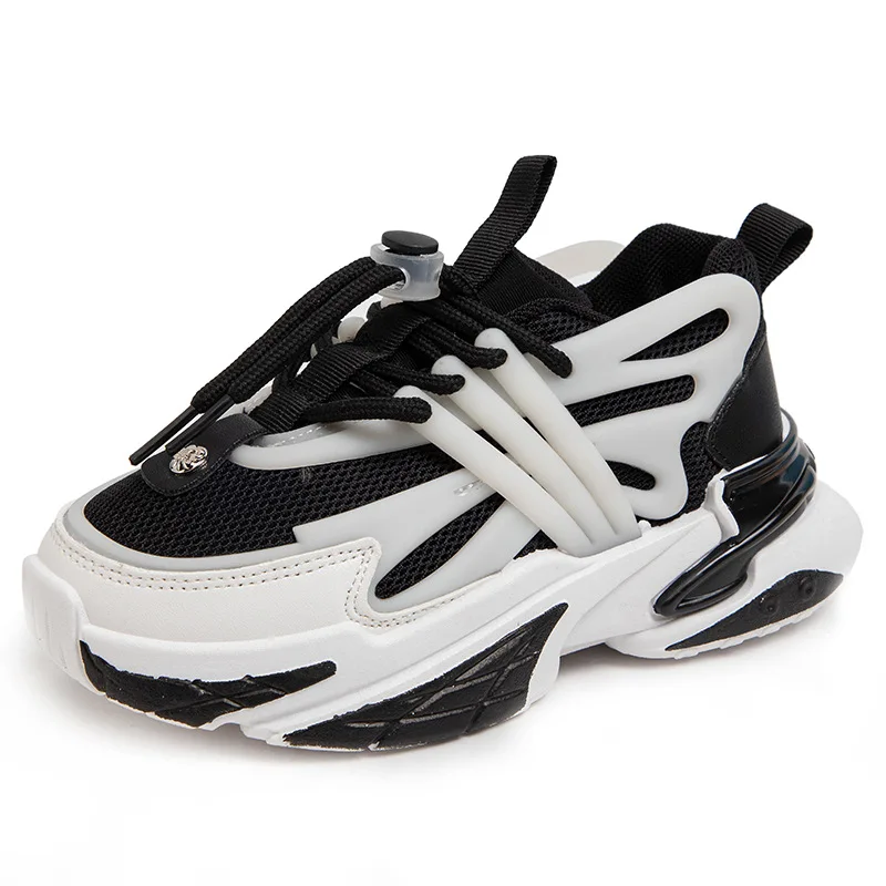 

Kids Pink Sneakers Children Platform Sports Shoes 3-12 Years Girls Height Increase Shoes Boys Black Running Shoe Size 26-37