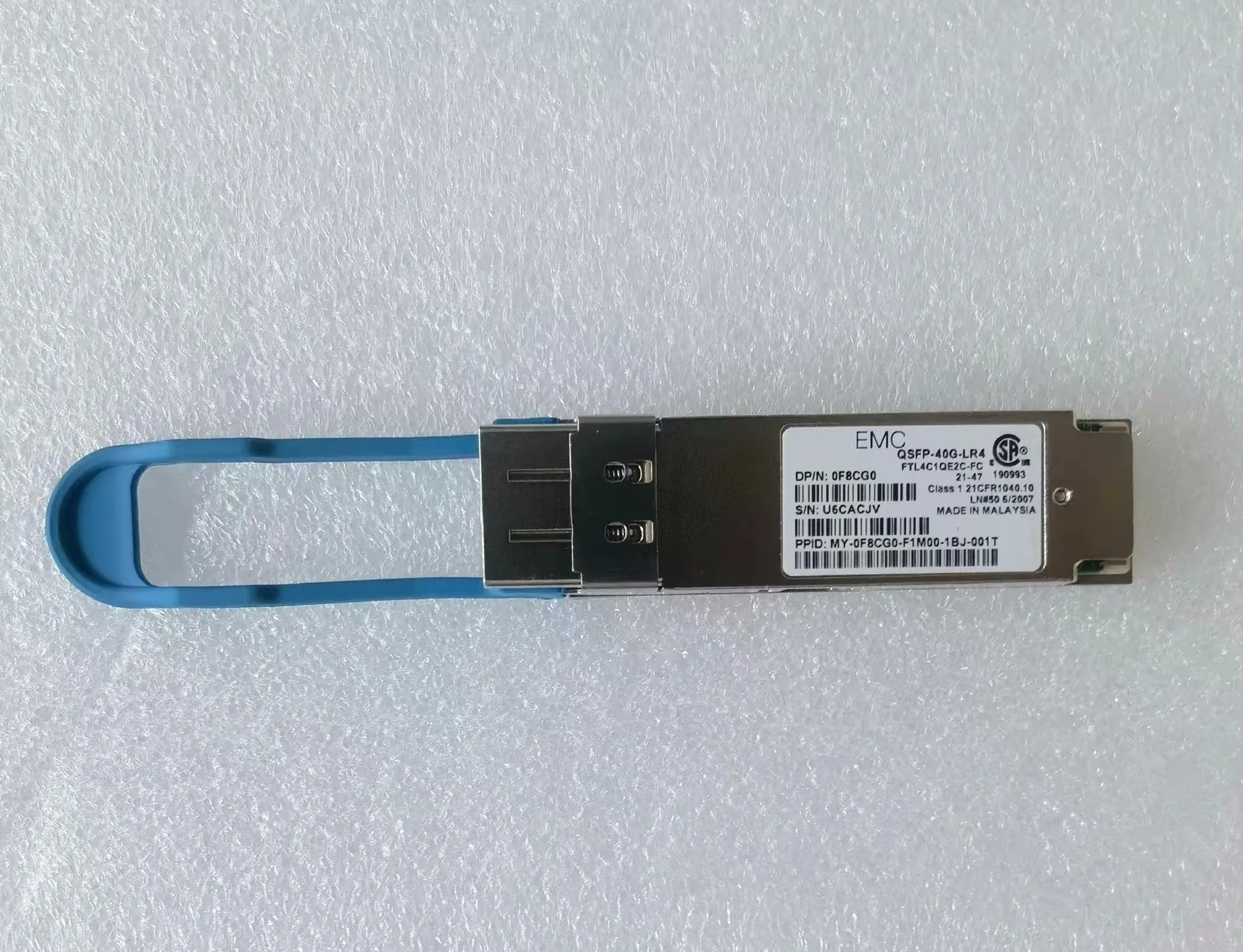 0F8CG0 QSFP-40G-LR4 FTL4C1QE2C-FC D-E--L QSFP 40G 10KM волоконно-оптический трансивер LC интерфейс