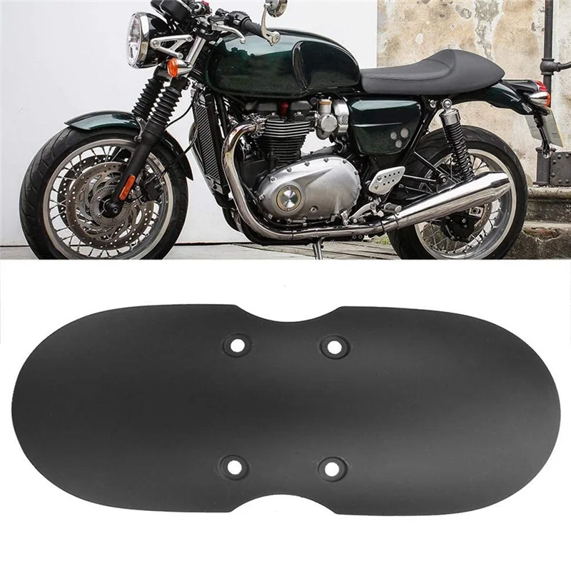 

Motorcycle Front Fender Mud Flap Guard Mudguard for Bonneville T100 Scrambler Thruxton 900 01-16(Matte)