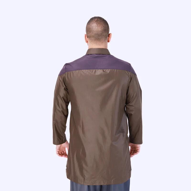 Muslim Shirt Men Clothing Abaya Musulmane Homme Kaftan Leisure Jubba Thobe Looser Dress Dubai Saudi Arabia Pakistan Islamic Robe