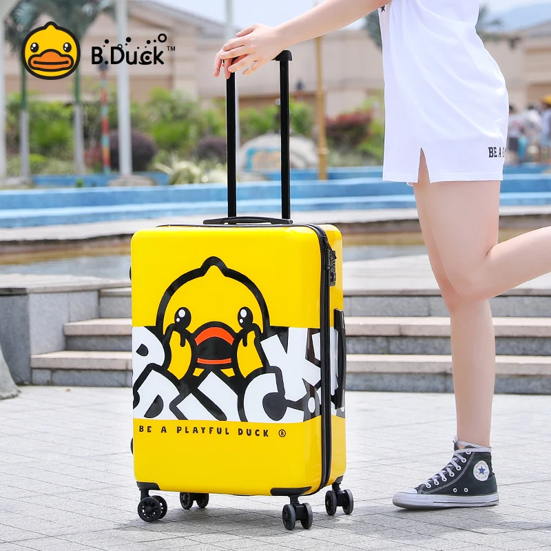 AO WEI LA Travel Suitcse Trolley Case Universal Wheel PC Case Handle Luggage Fits to Men and Women 20 24
