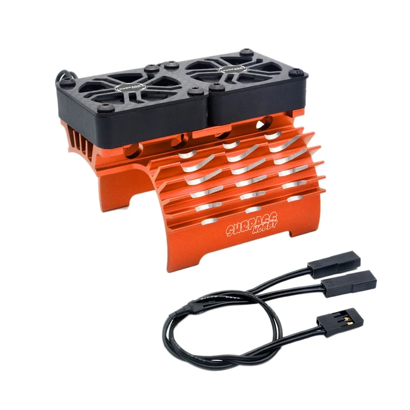 

SURPASS HOBBY RC Brushless Motor Cooling Fan For 1/5 RC Car 55/56/58Mm 8.4V/16000 Motor Fast Cooling RC Part