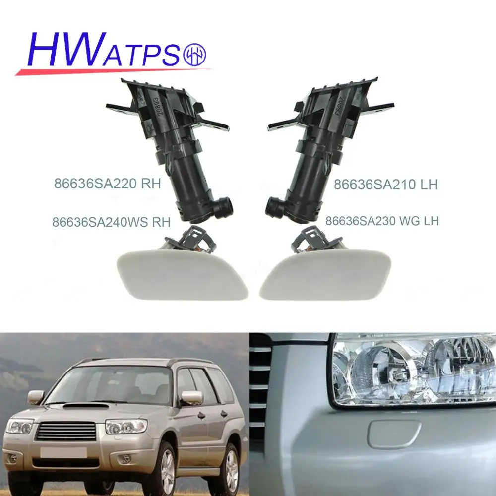 

Насадка На передний бампер для Subaru Forester 2005-2008 86636SA220 RH 86636SA210 LH 86636SA230WG LH