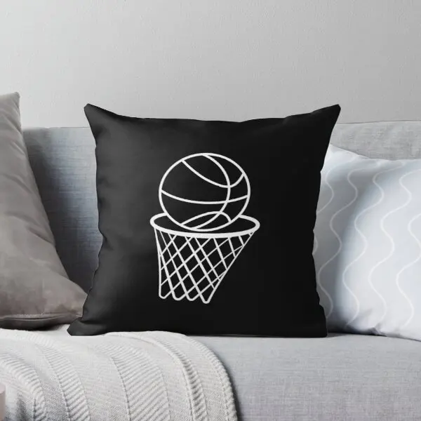 

Basketball Printing Throw Pillow Cover Hotel Fashion Throw Comfort Office Sofa Square Soft Case Cushion Pillows not include