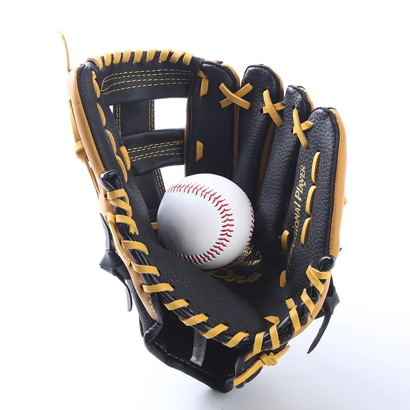 Baseball Glove Outdoor Sports Pitcher Glove Softball Practice Equipment Left Hand For Adult Man Woman Kids Youth Train New