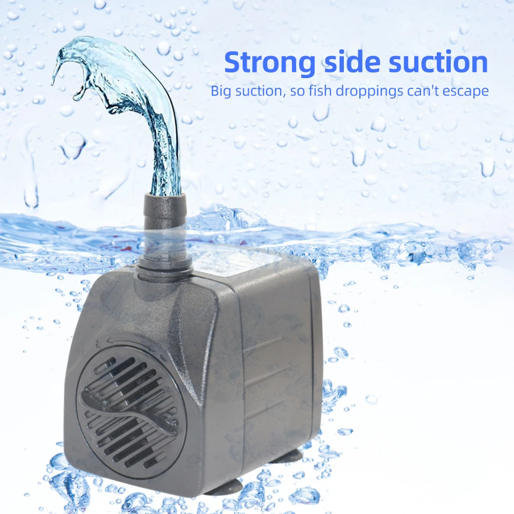 Многофункциональный электрический фонтанный насос с всасывающим основанием для