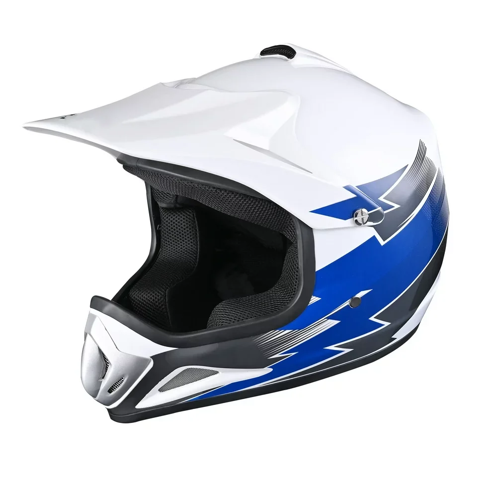 Helmet Offroad Motocross Atv Mountain Bike Bmx Mx Full Face 