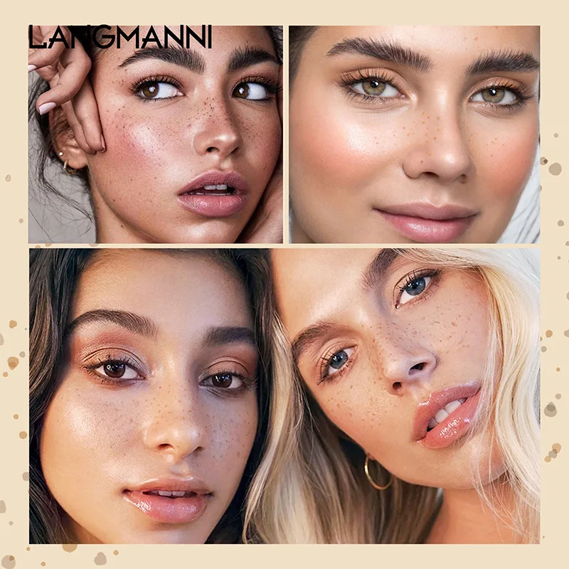 Натуральная поддельная ручка для веснушек долговечная Водонепроницаемая