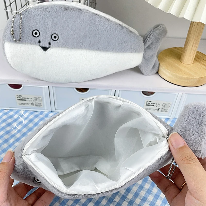 Сабабан в форме черепахи плюшевая сумка для наушников на молнии плюшевый пенал