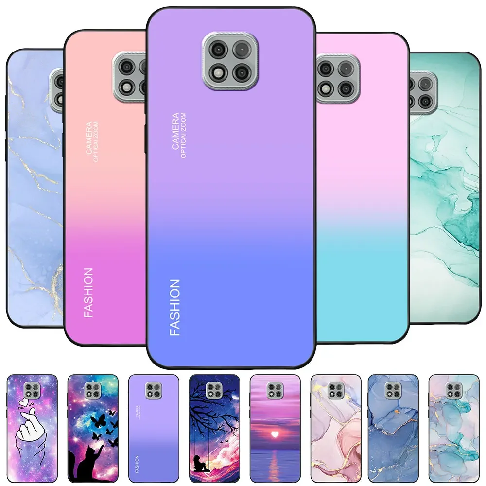 Чехол для Moto G Power 2021G чистый Stylus Play 2021 мягкий силиконовый чехол из ТПУ телефона